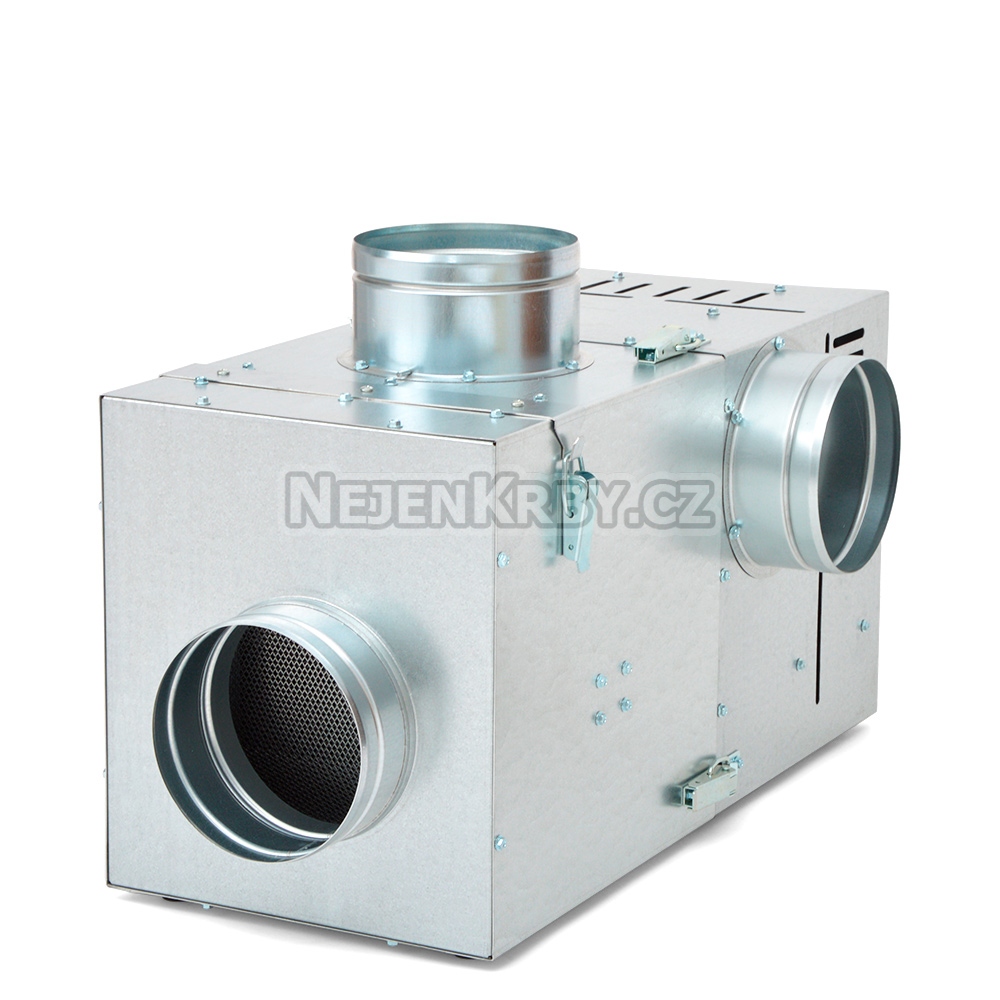 Ventilátor pro teplovzdušný rozvod Darco BANAN1-II (370 m3/h)