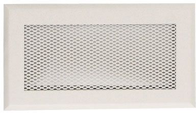 Ventilační mřížka 10x20 cm - krémový brokát
